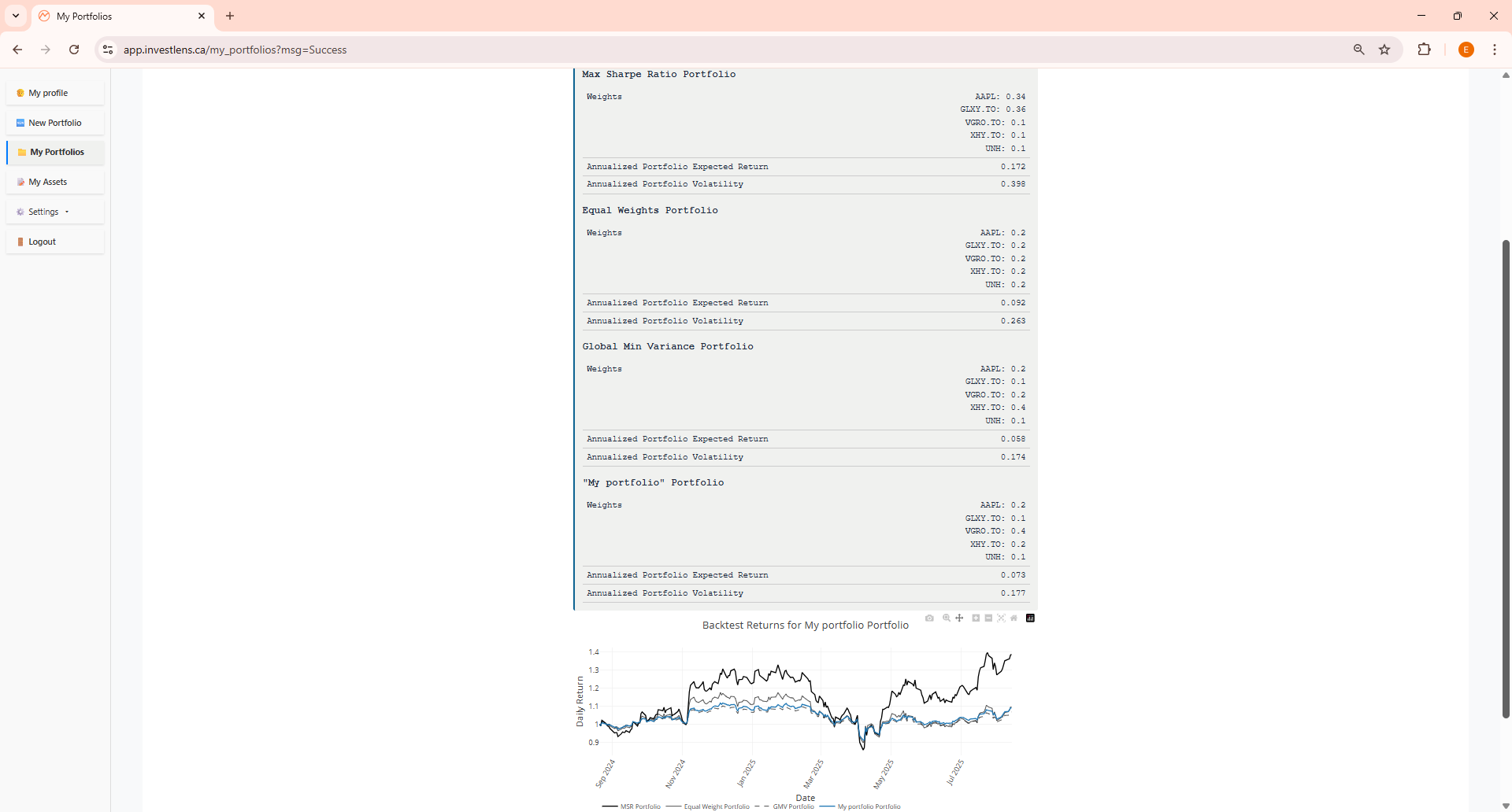 Asset Allocation